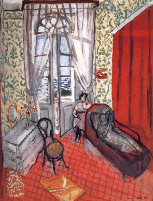 Henri Matisse Room two women oil painting picture